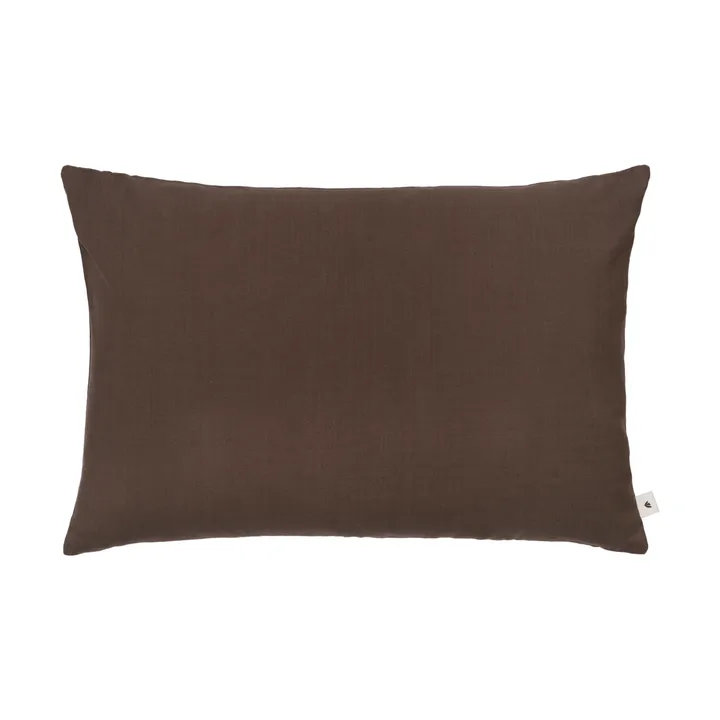 Late cushion cover - Dark chocolate, 40x60 cm - Ferm Living