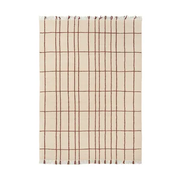 Late rug - Parchment-chestnut, 140x200 cm - Ferm Living