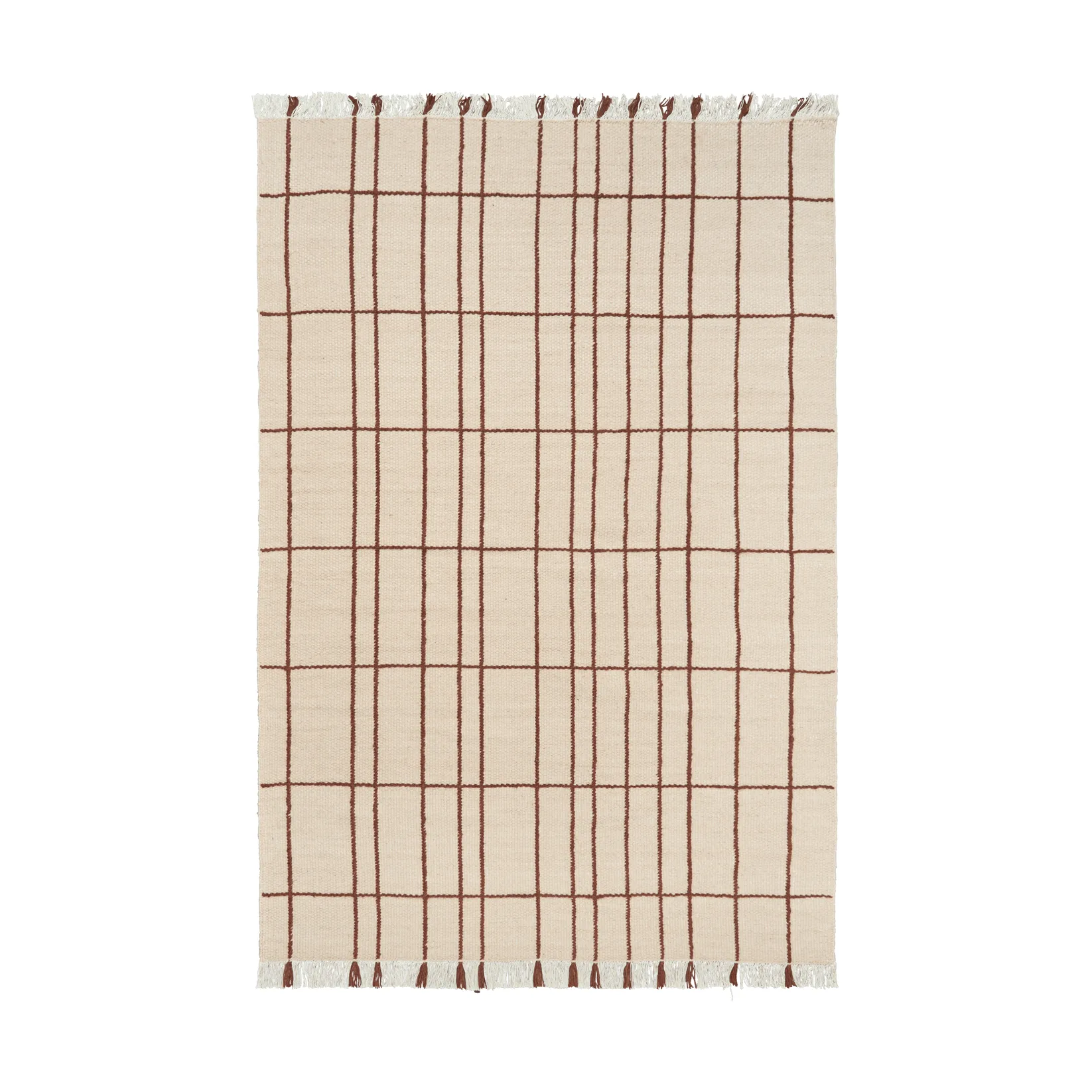 Late rug, Parchment-chestnut, 170x240 cm Ferm Living
