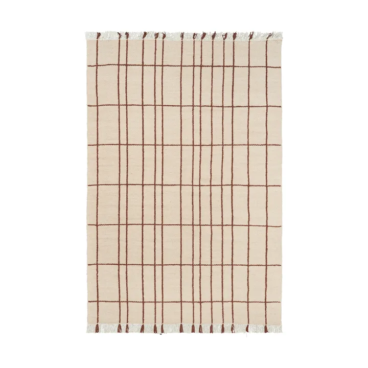 Late rug - Parchment-chestnut, 170x240 cm - Ferm Living