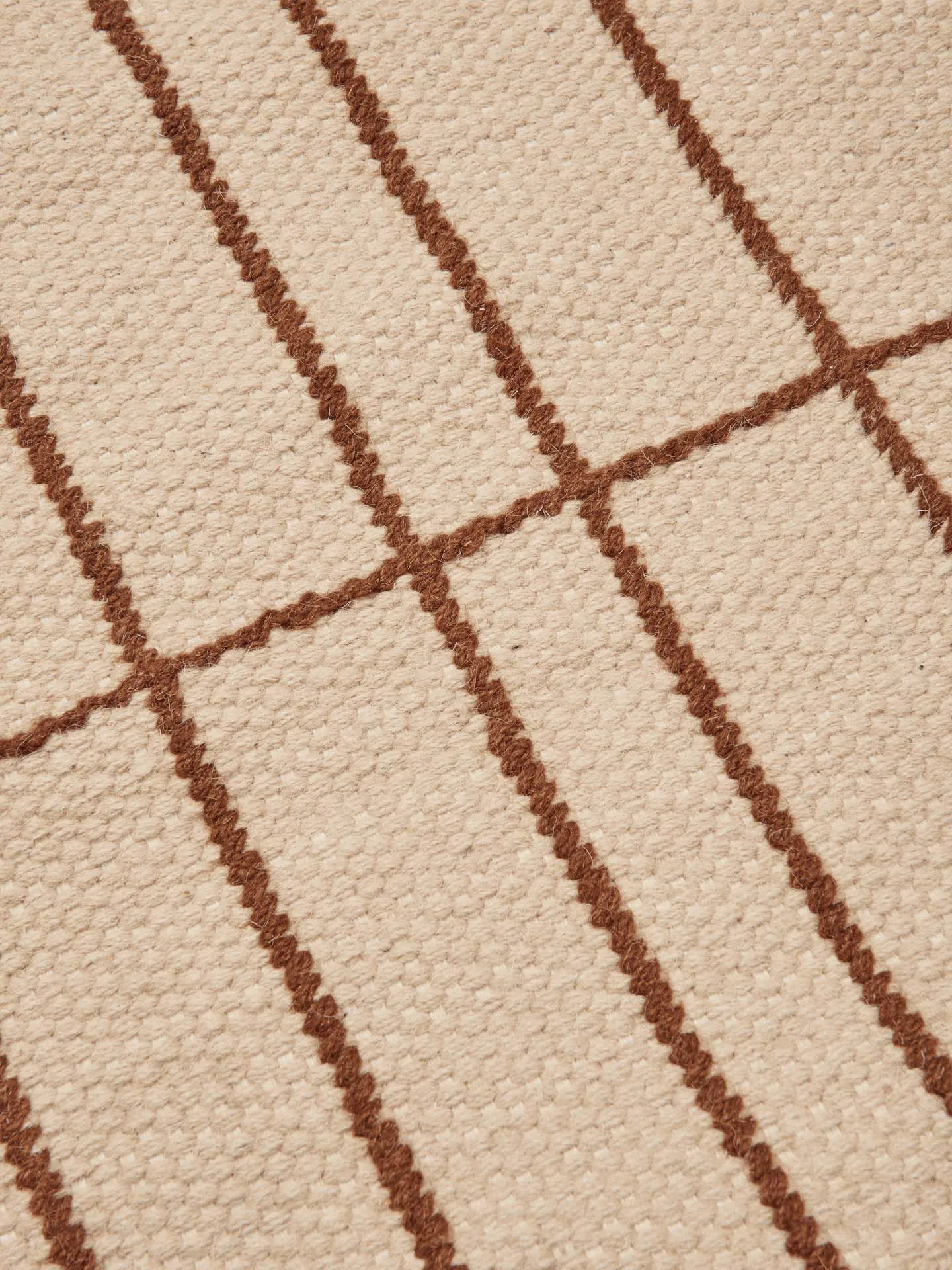 Late rug, Parchment-chestnut, 170x240 cm Ferm Living