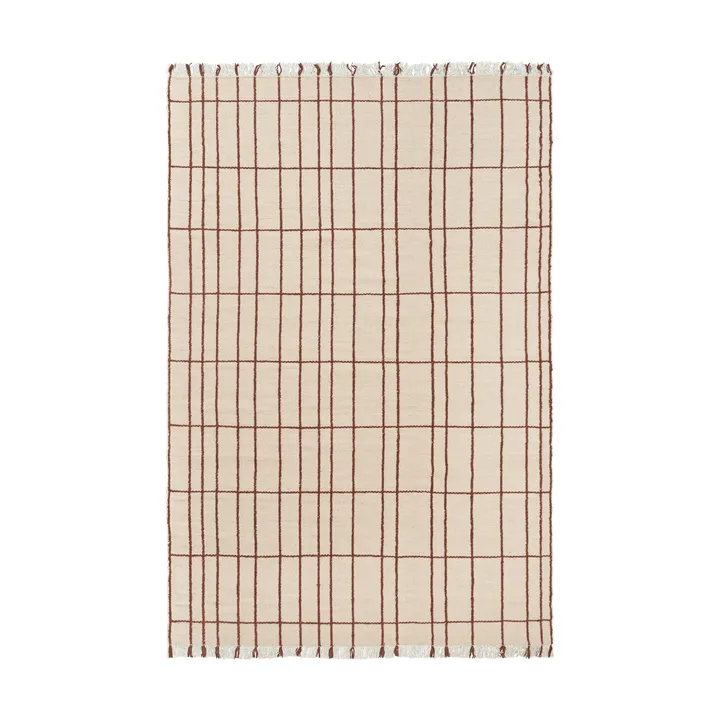 Late rug - Parchment-chestnut, 200x300 cm - Ferm Living