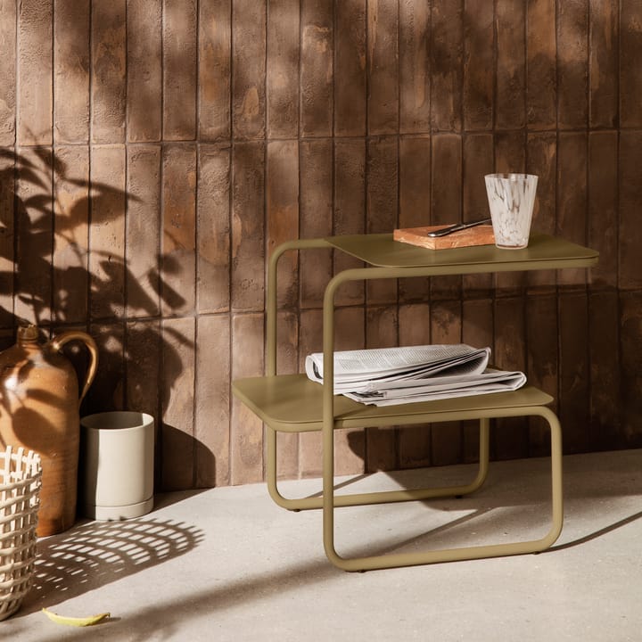 Level side table - Olive - ferm LIVING