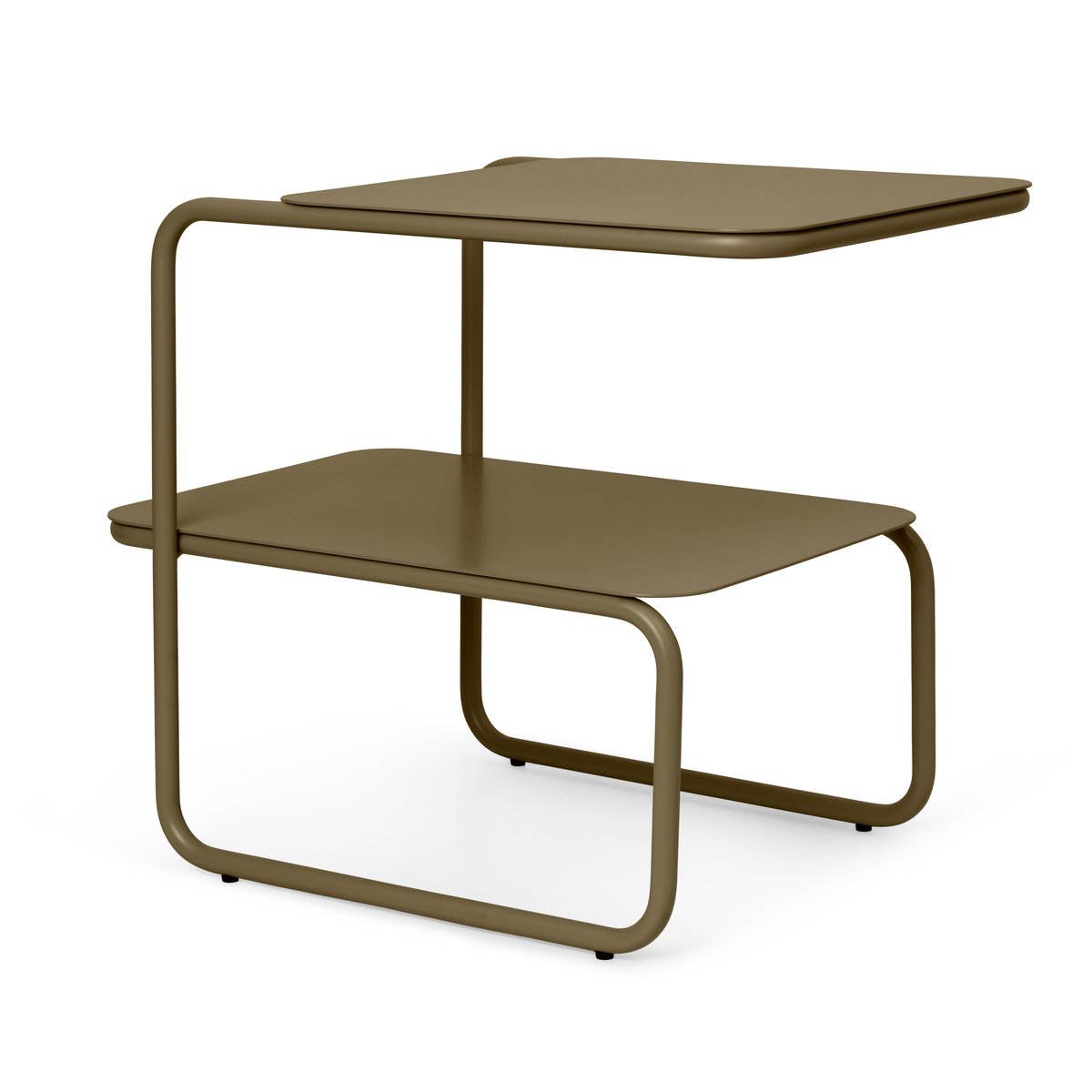 Ferm Living Level side table Olive | Scandinavian Design | Garden tables | Green