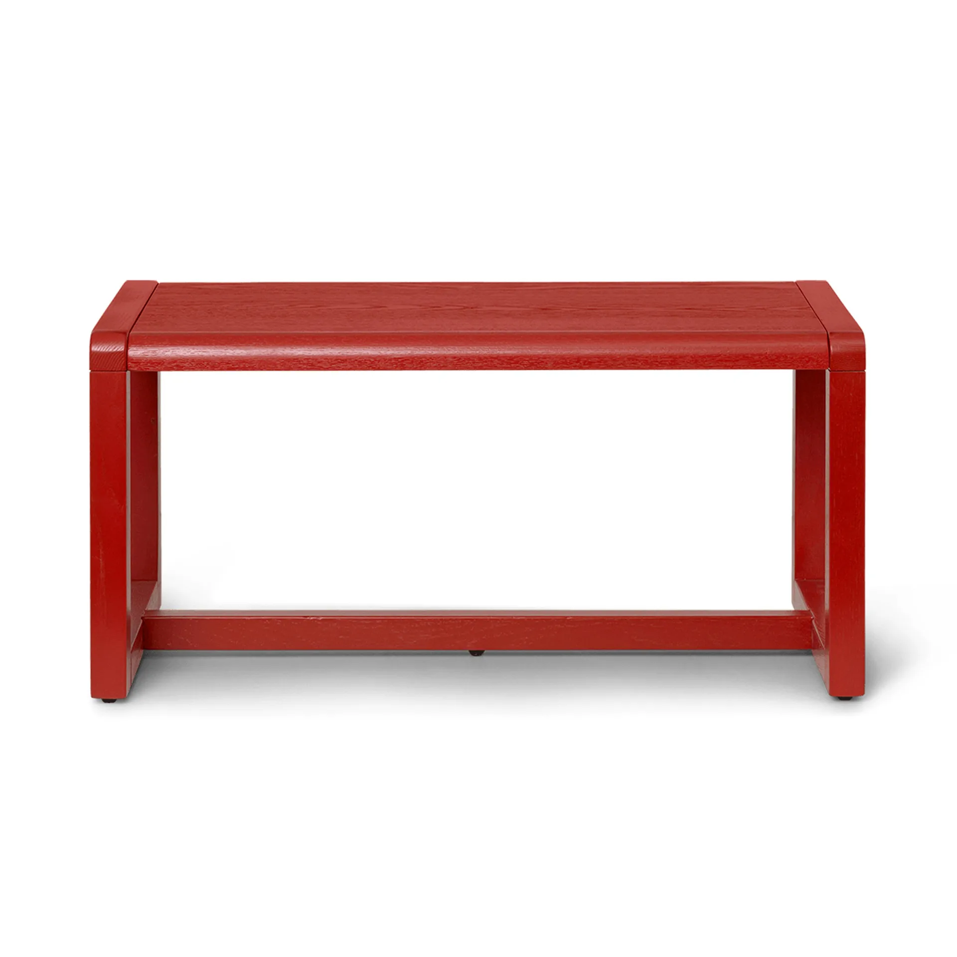 Little Architecht bench, Poppy red Ferm Living