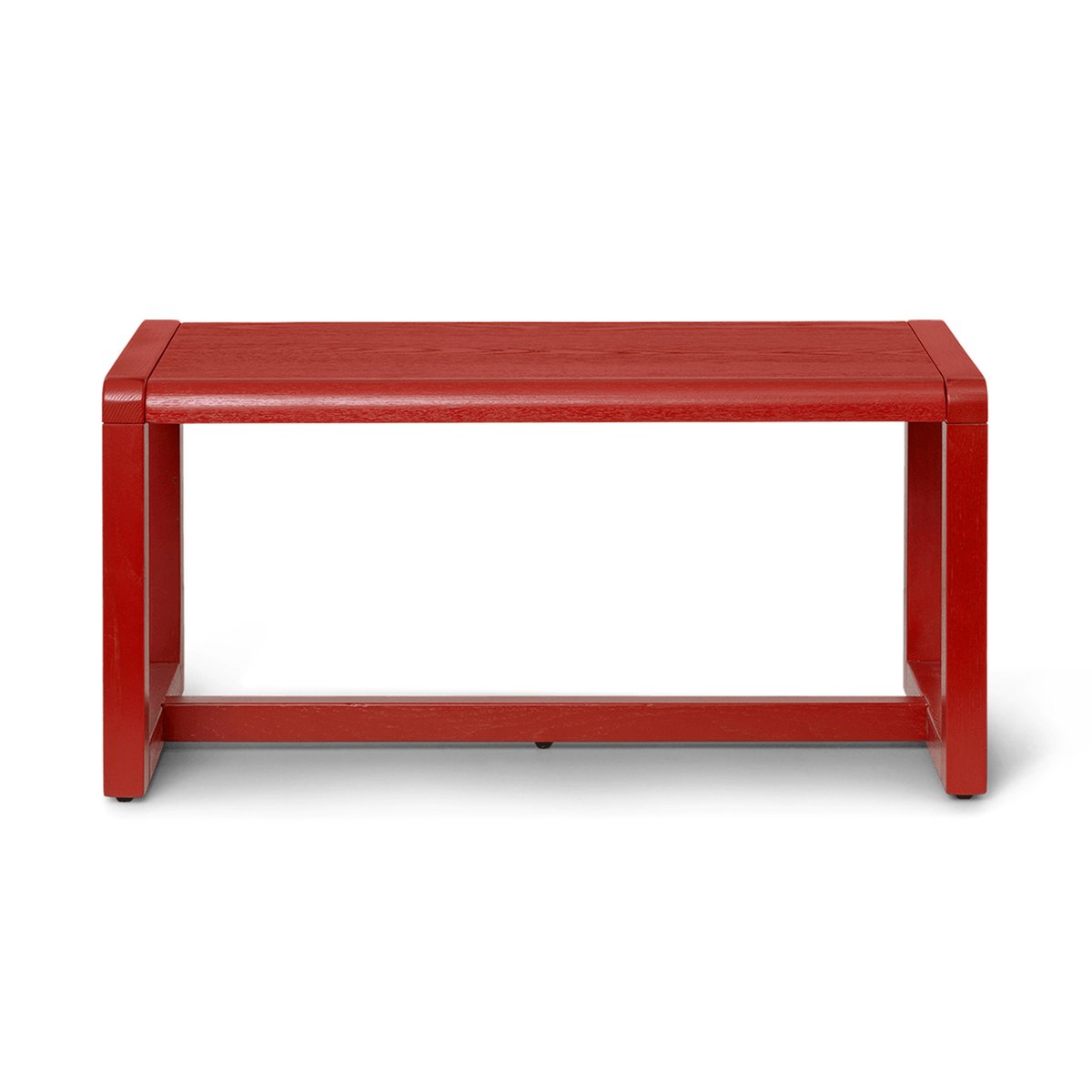 Ferm Living Little Architecht bench Poppy red