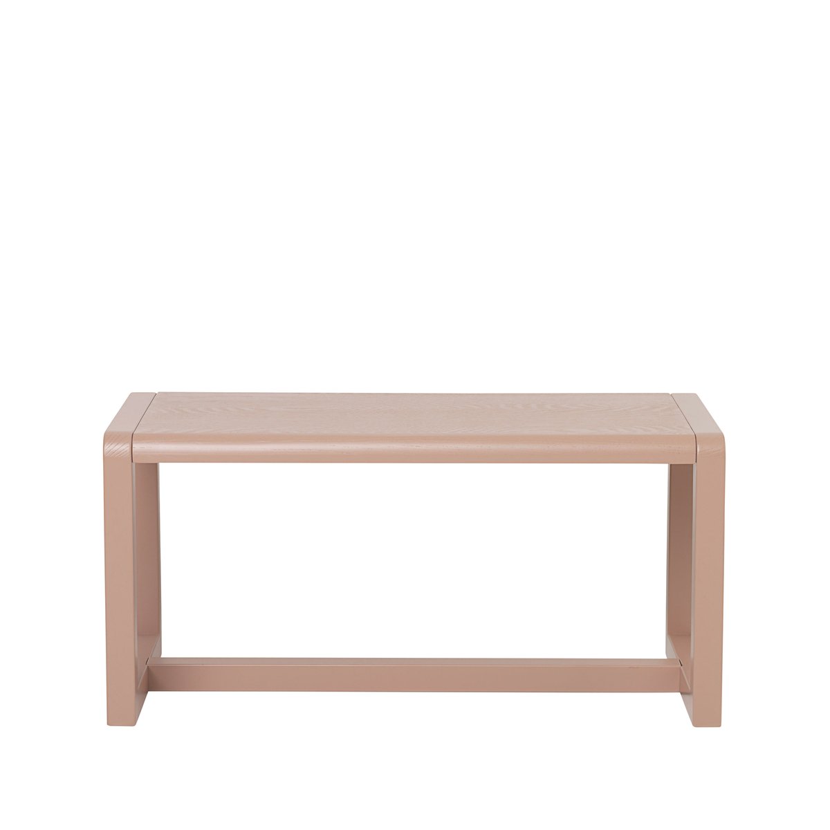 Ferm Living Little Architecht bench Rose | Scandinavian Design | Benches | Pink