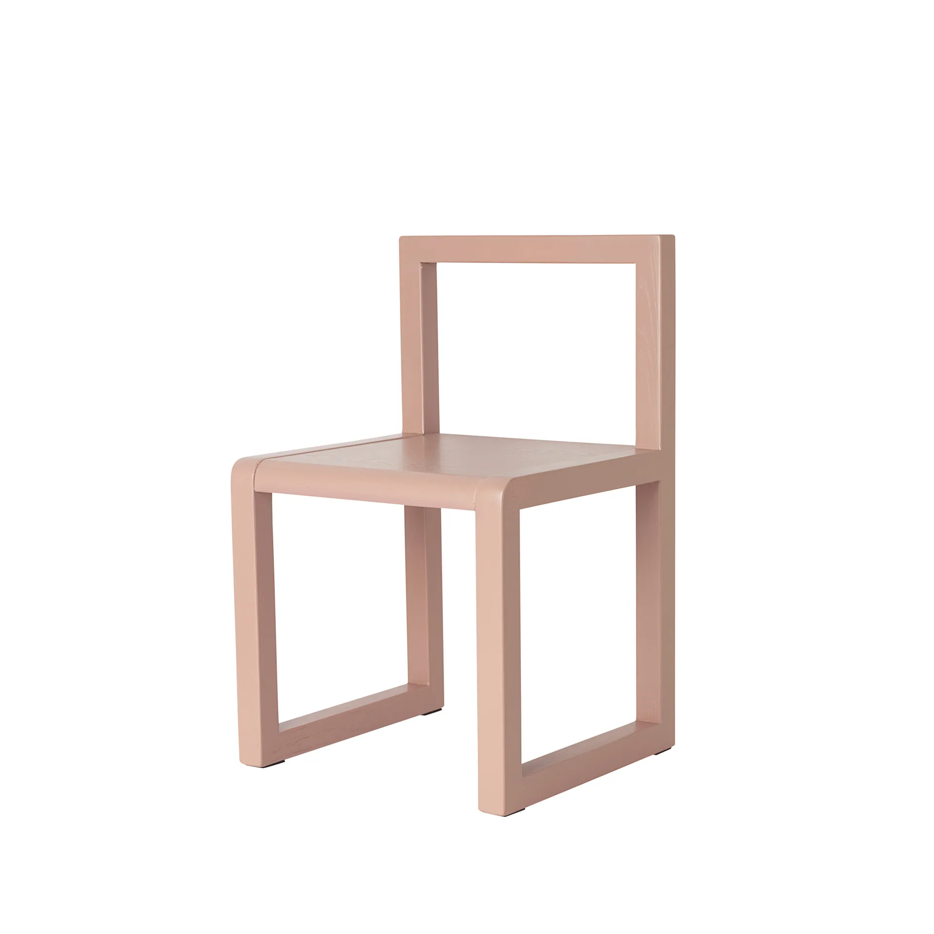 Little Architecht childrens chair, Rose, ash veneer Ferm Living