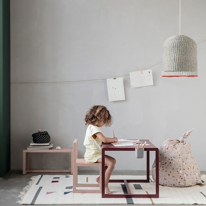 Little Architecht children's table - Dark blue - ferm LIVING