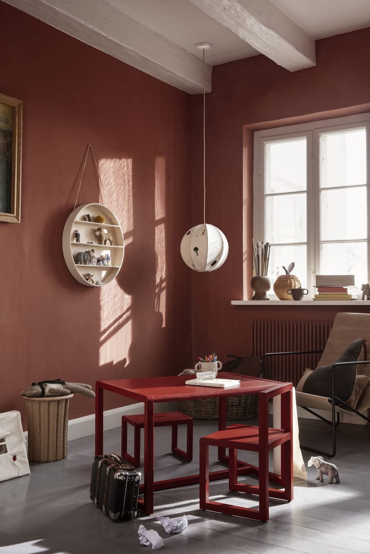Little Architecht children's table, Poppy Red Ferm Living