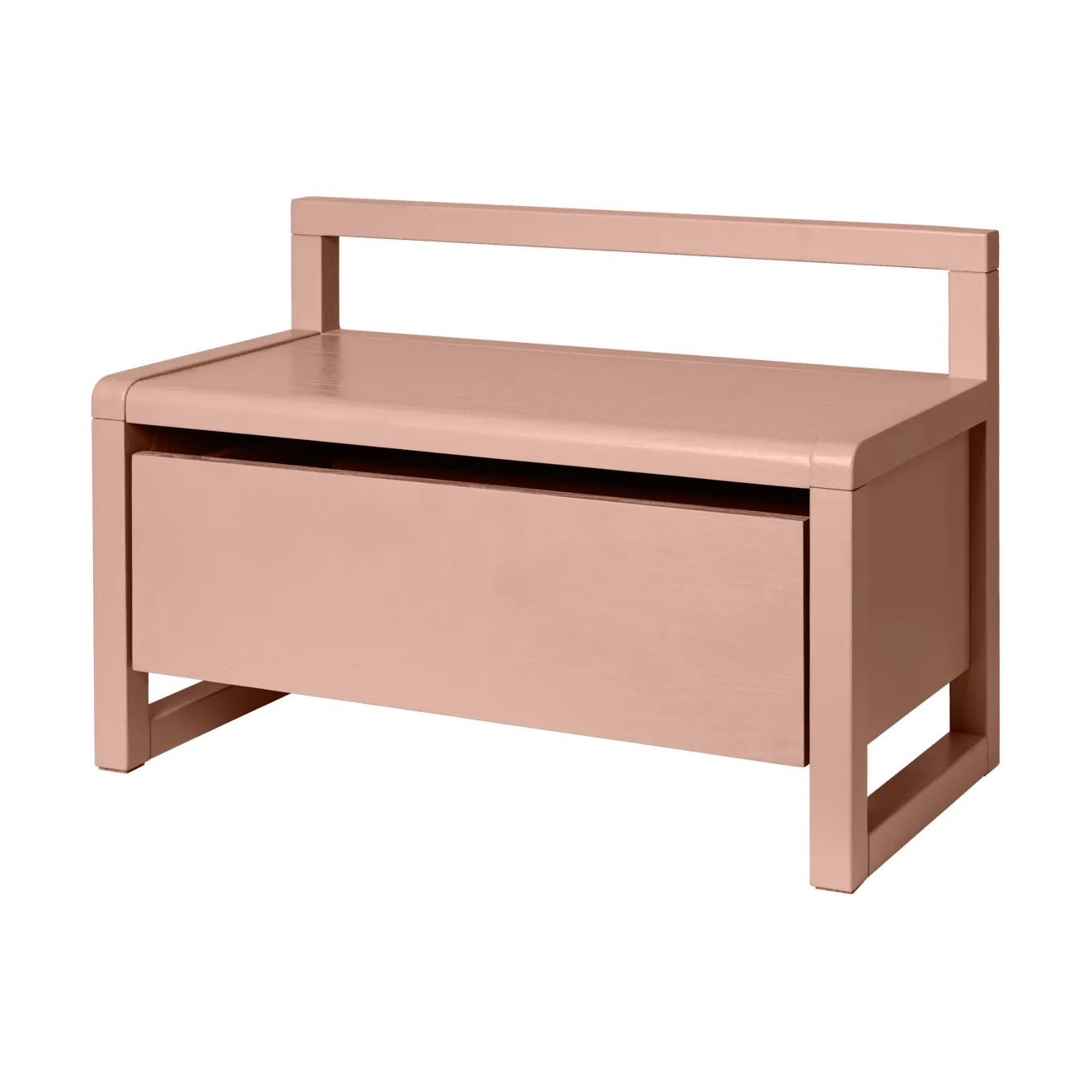 Little Architect storage bench, Rose, 60x30x41.2 cm Ferm Living