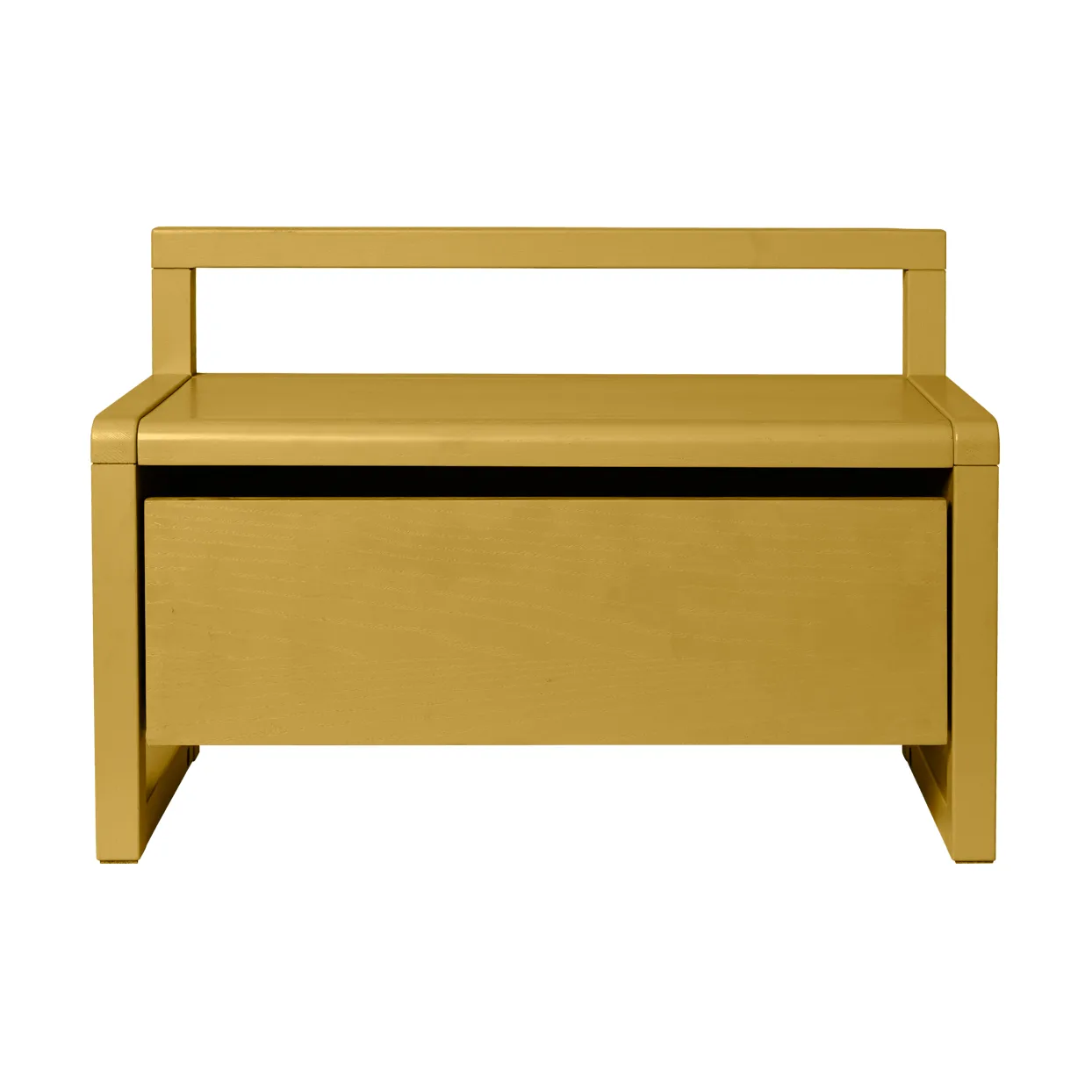 Little Architect storage bench, Yellow, 60x30x41.2 cm Ferm Living