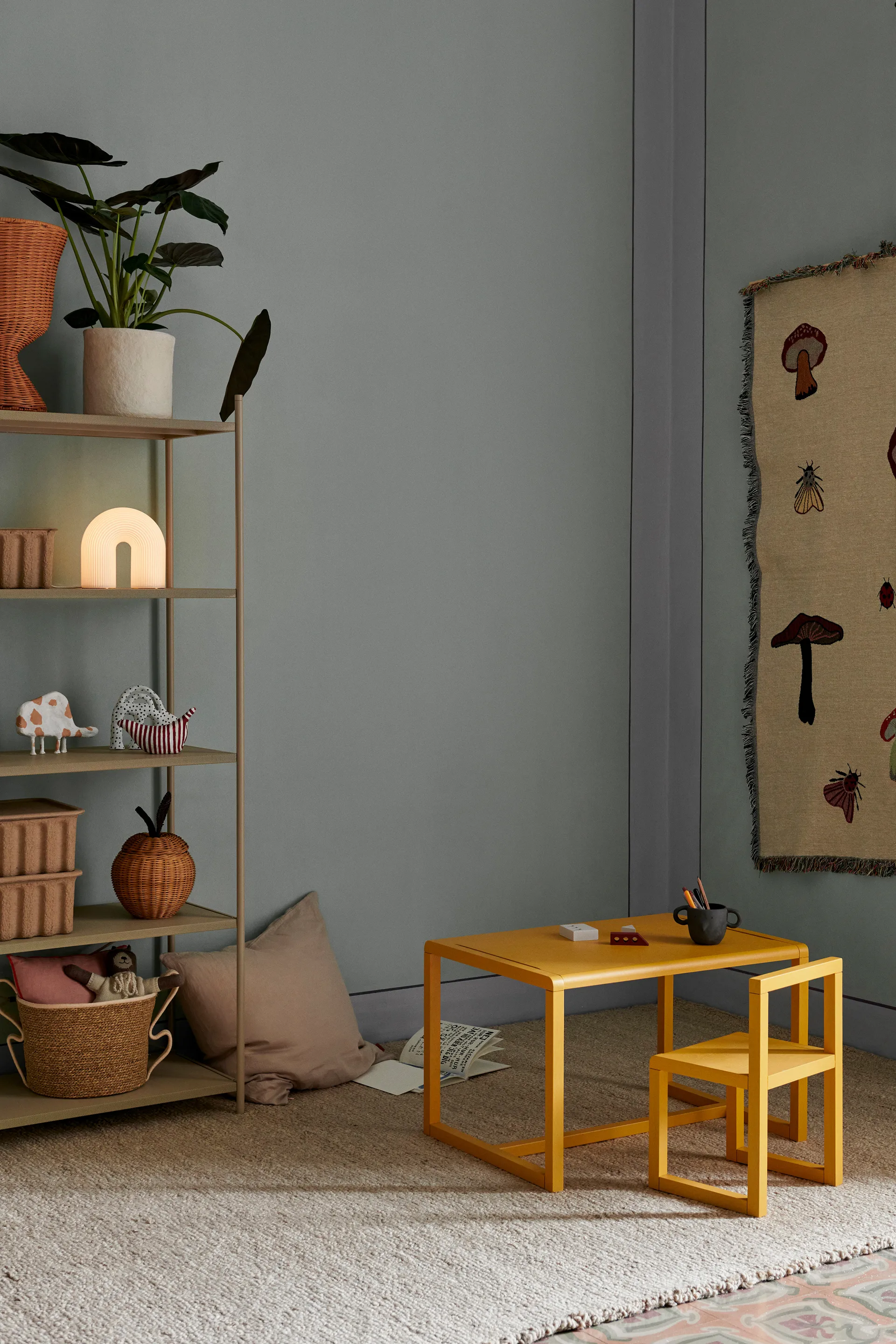 Little Architect table, Yellow Ferm Living