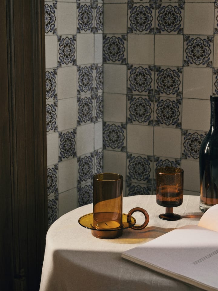 Luce tea light holder, Amber Ferm Living