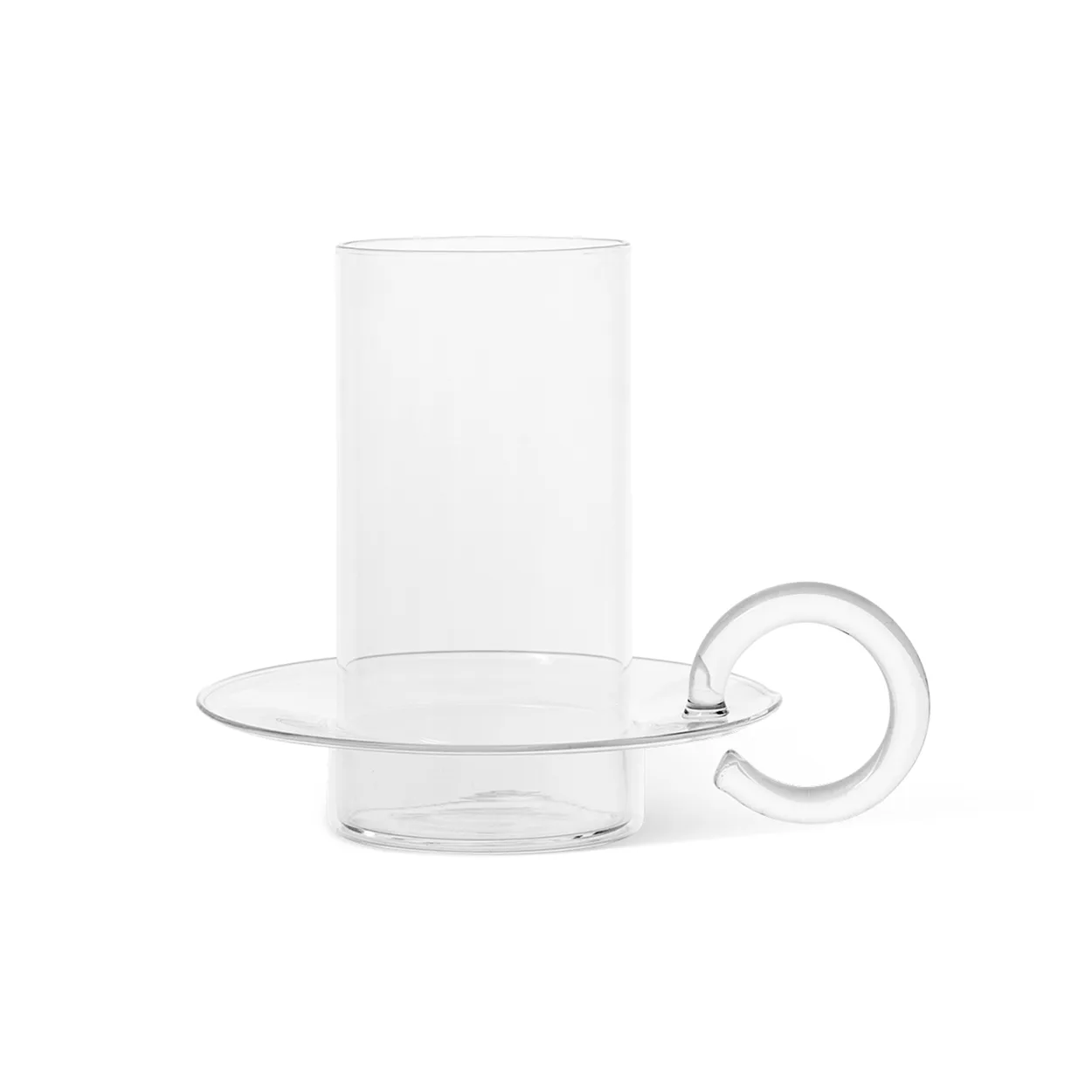 Ferm Living Luce tea light holder Clear | Scandinavian Design | Candle holders | Transparent