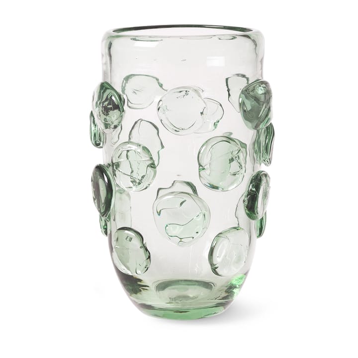 Lump vase Ø17x25 cm - Recycled clear - Ferm LIVING