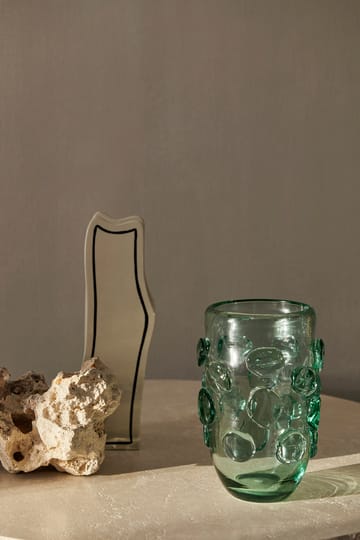 Lump vase Ø17x25 cm - Recycled clear - Ferm Living
