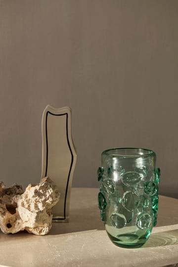 Lump vase Ø17x25 cm - Recycled clear - ferm LIVING