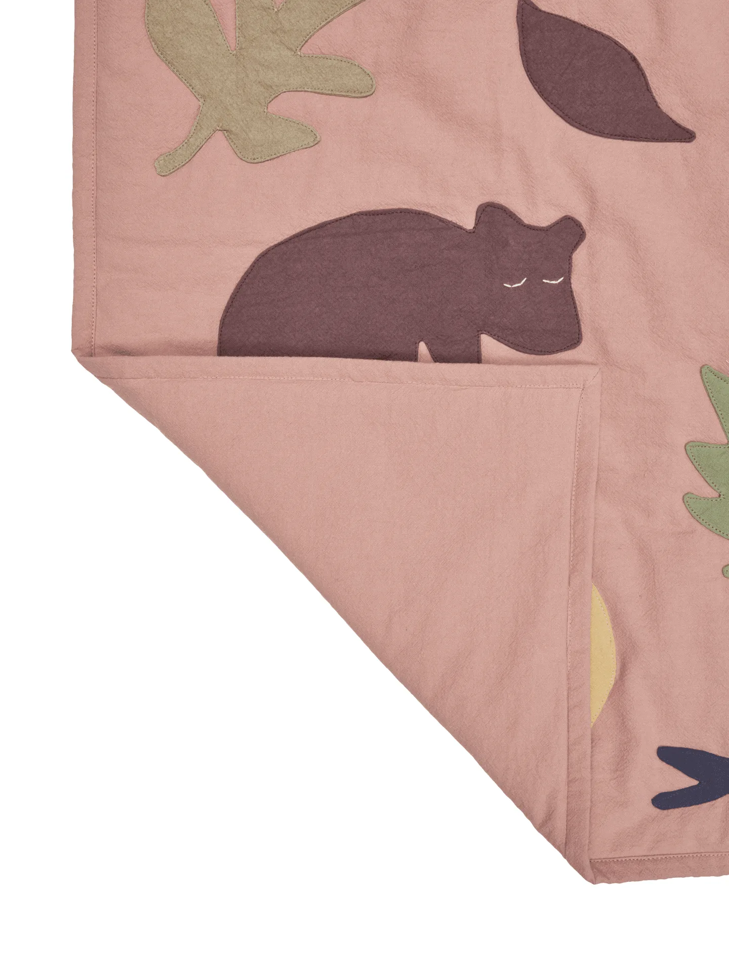 Lunden blanket, Rose-multi, 80x110 cm Ferm Living