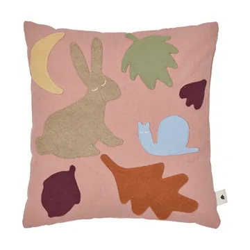 Lunden cushion - Rose-multi, 30x30 cm - Ferm Living