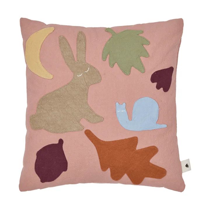 Lunden cushion - Rose-multi, 30x30 cm - Ferm Living