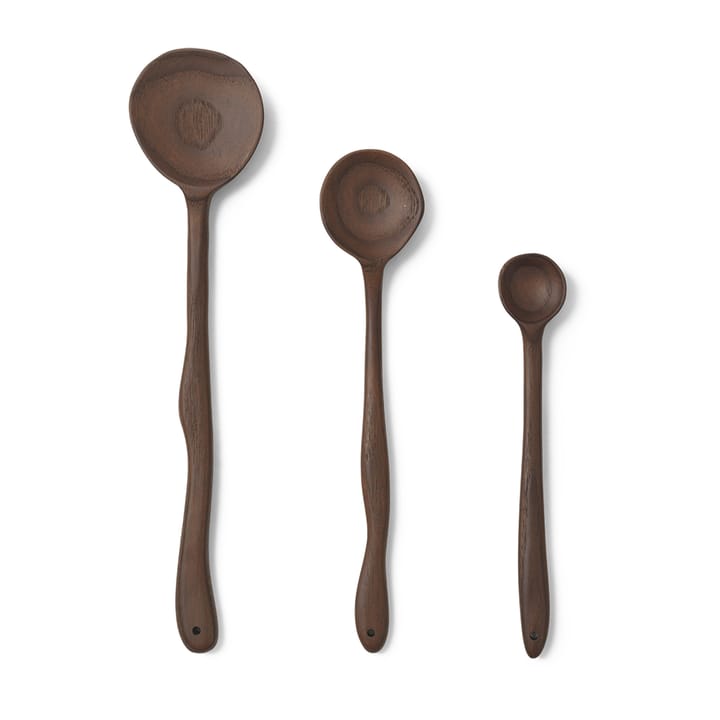 Meander spoon ash wood, 25 cm Ferm Living
