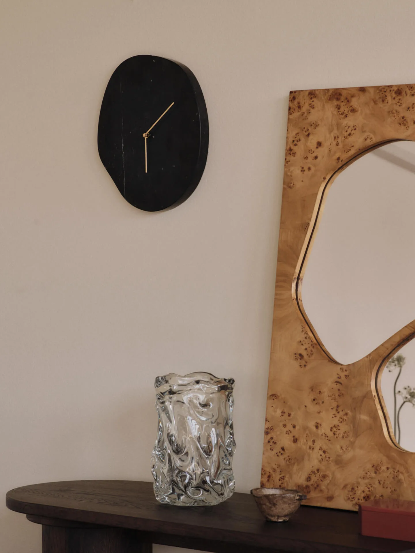 Melt wall clock 28x33 cm from Ferm Living - NordicNest.com