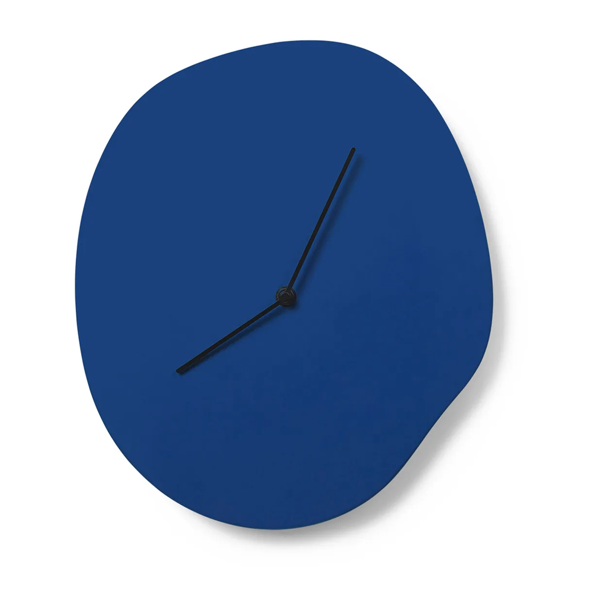 Ferm Living Melt wall clock 28x33 cm Blue | Scandinavian Design | Wall clocks | Blue