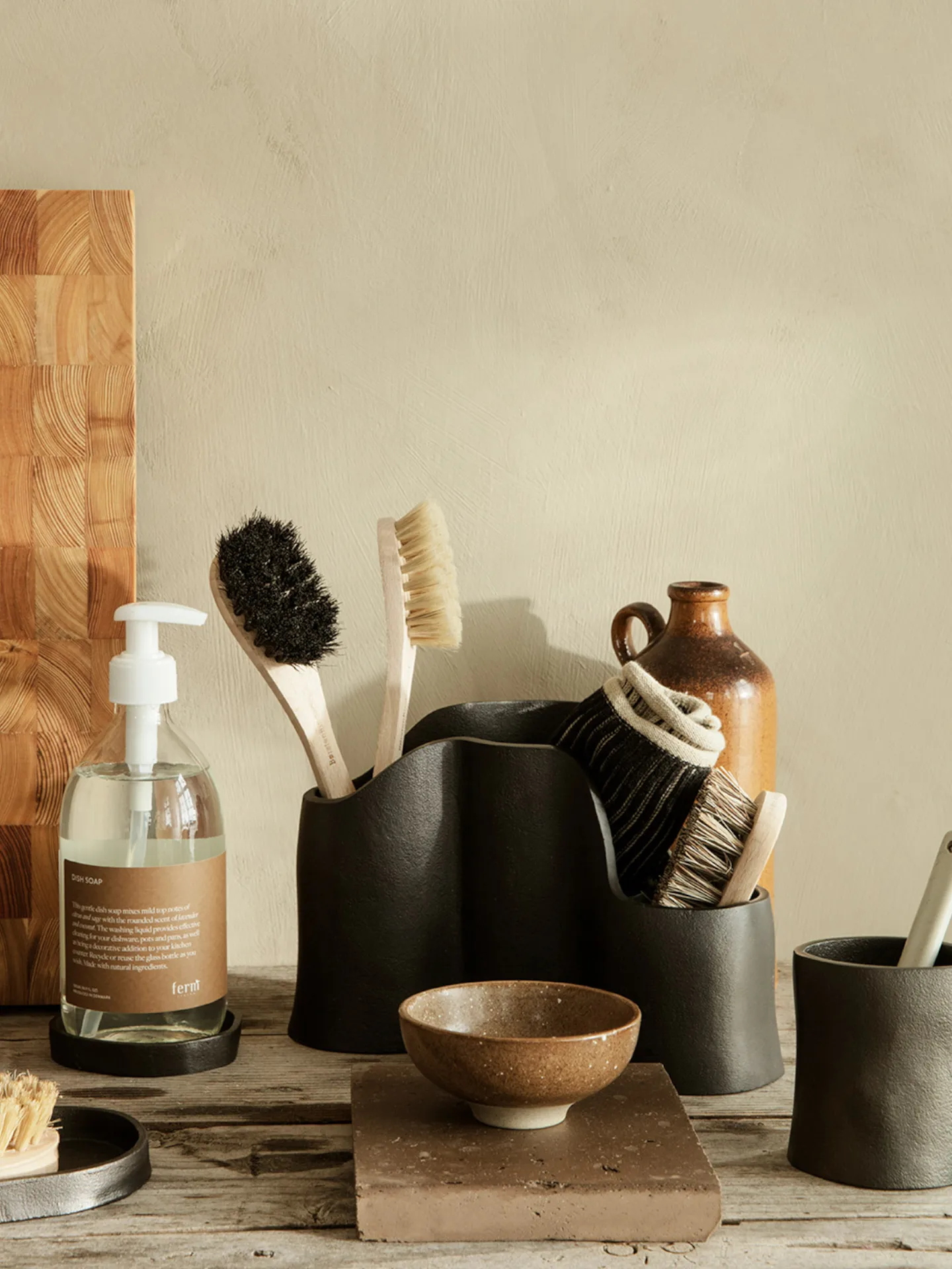 Merge coaster ceramic, Manda Ferm Living