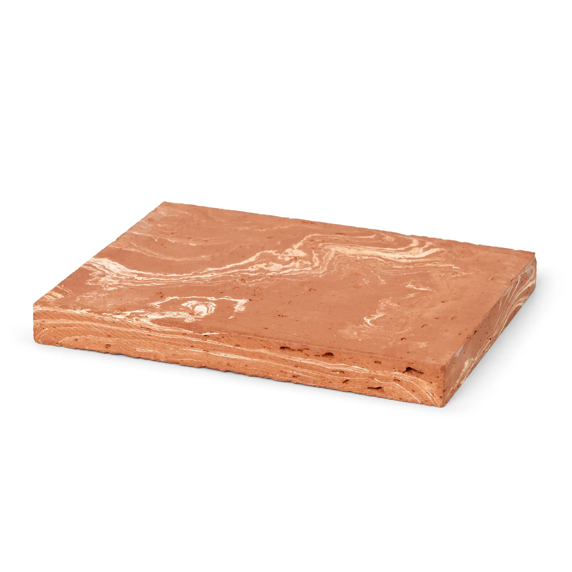 Merge coaster ceramic, terracotta Ferm Living
