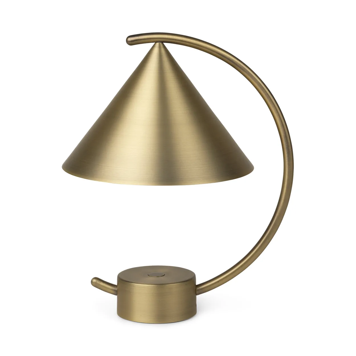 Ferm Living Meridian table lamp brass | Scandinavian Design | Desk & table lamps | Gold-coloured