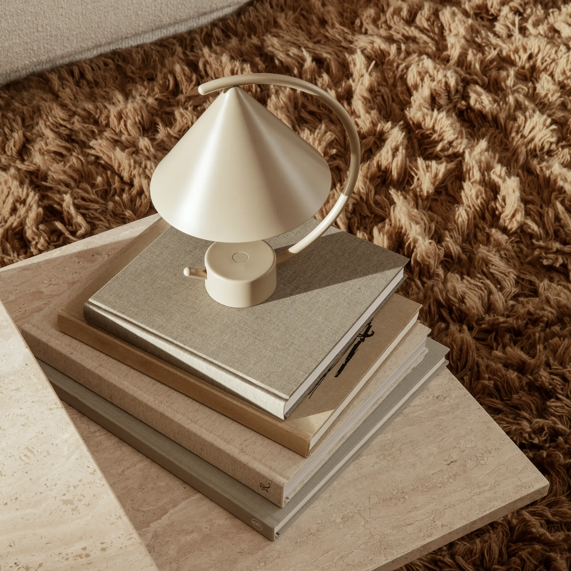 Meridian table lamp, cashmere Ferm Living