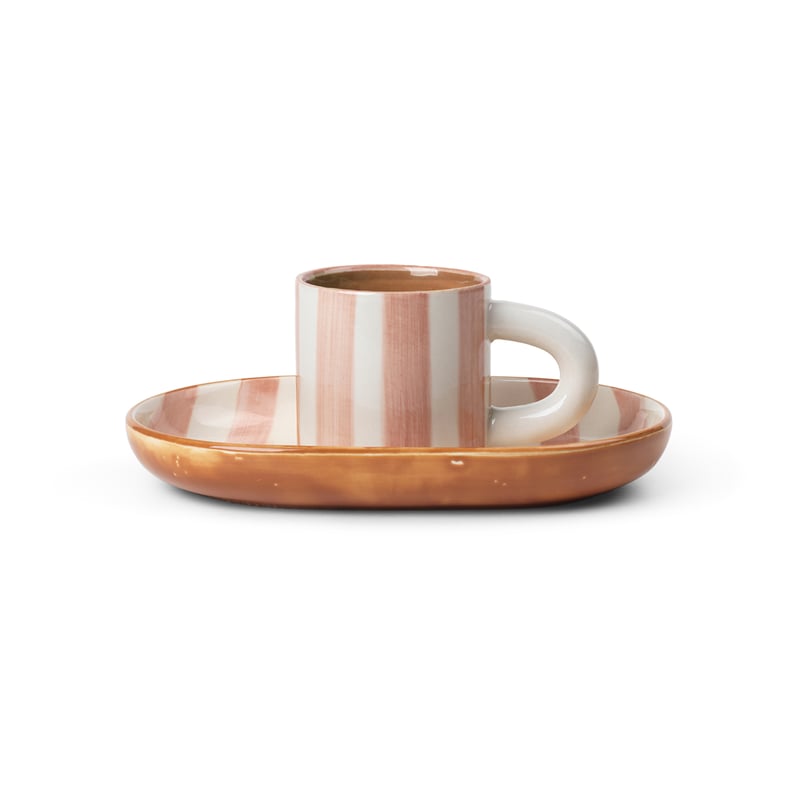 Ferm Living Milu children"s dinnerware 2 pieces Rose
