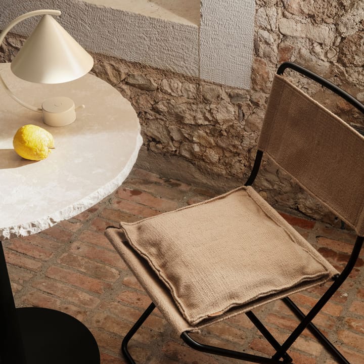 Mineral café table, White, marble bianco curia Ferm Living