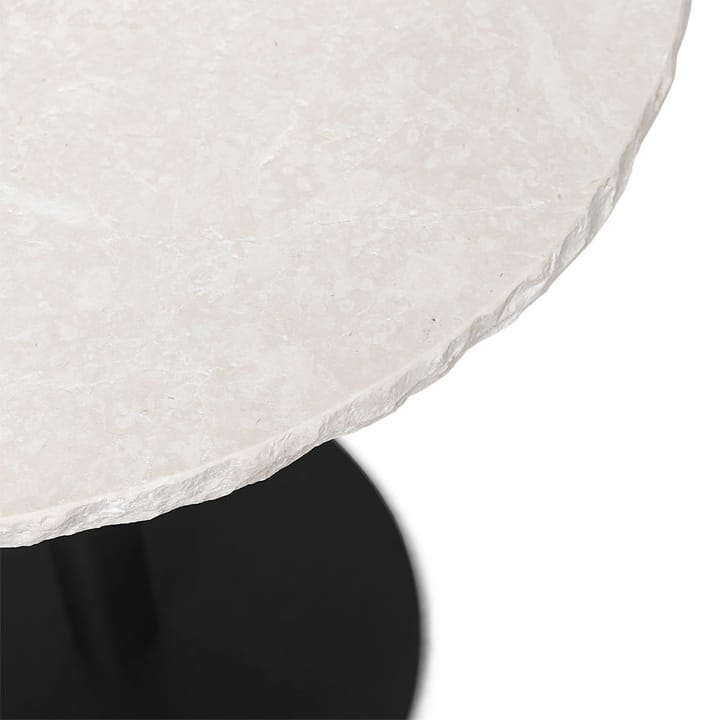 Mineral café table, White, marble bianco curia Ferm Living