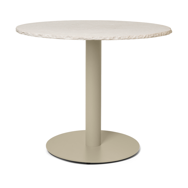 Mineral dining table - Bianco curia, cashmere - ferm LIVING