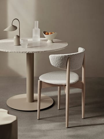 Mineral dining table - Bianco curia, cashmere - ferm LIVING