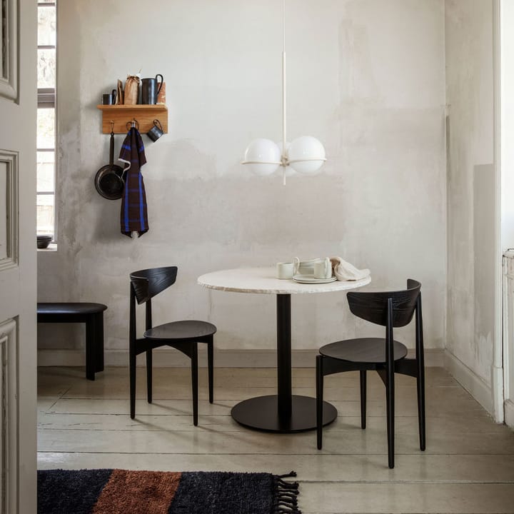 Mineral dining table - White. marble bianco curia - ferm LIVING