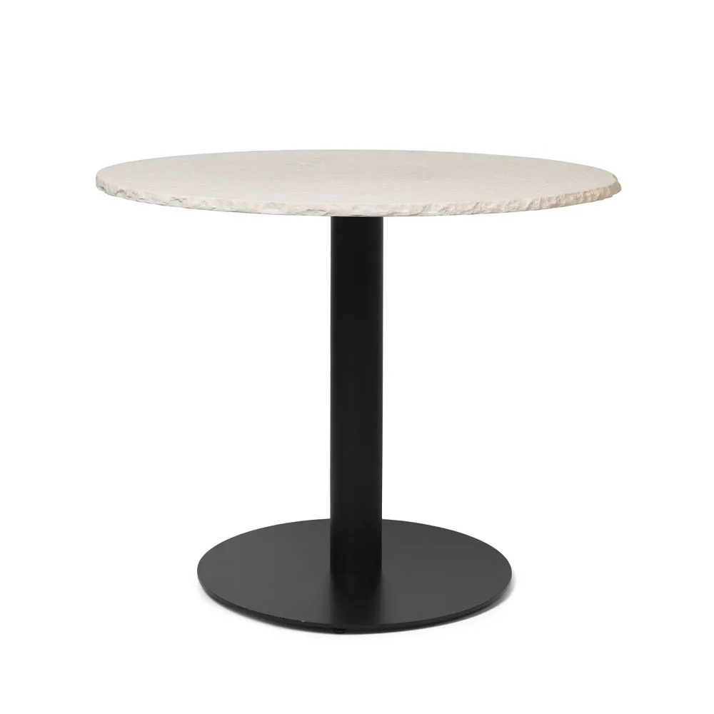 Mineral dining table, White. marble bianco curia Ferm Living