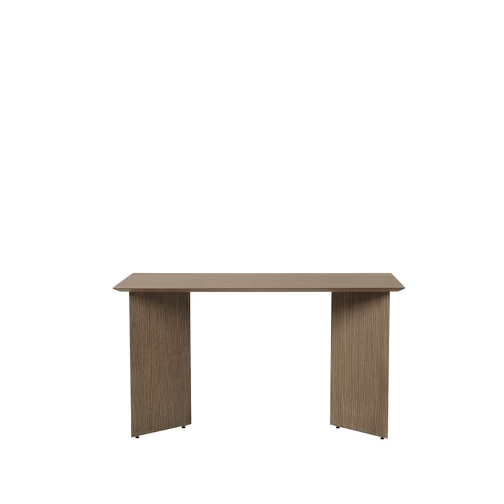 Mingle dining table - Oak dark stained. 160cm. angled leg dark oak - Ferm LIVING