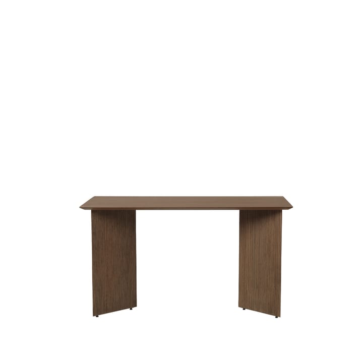 Mingle dining table - Walnut veneer. 160cm. angled leg walnut vaneer - Ferm LIVING