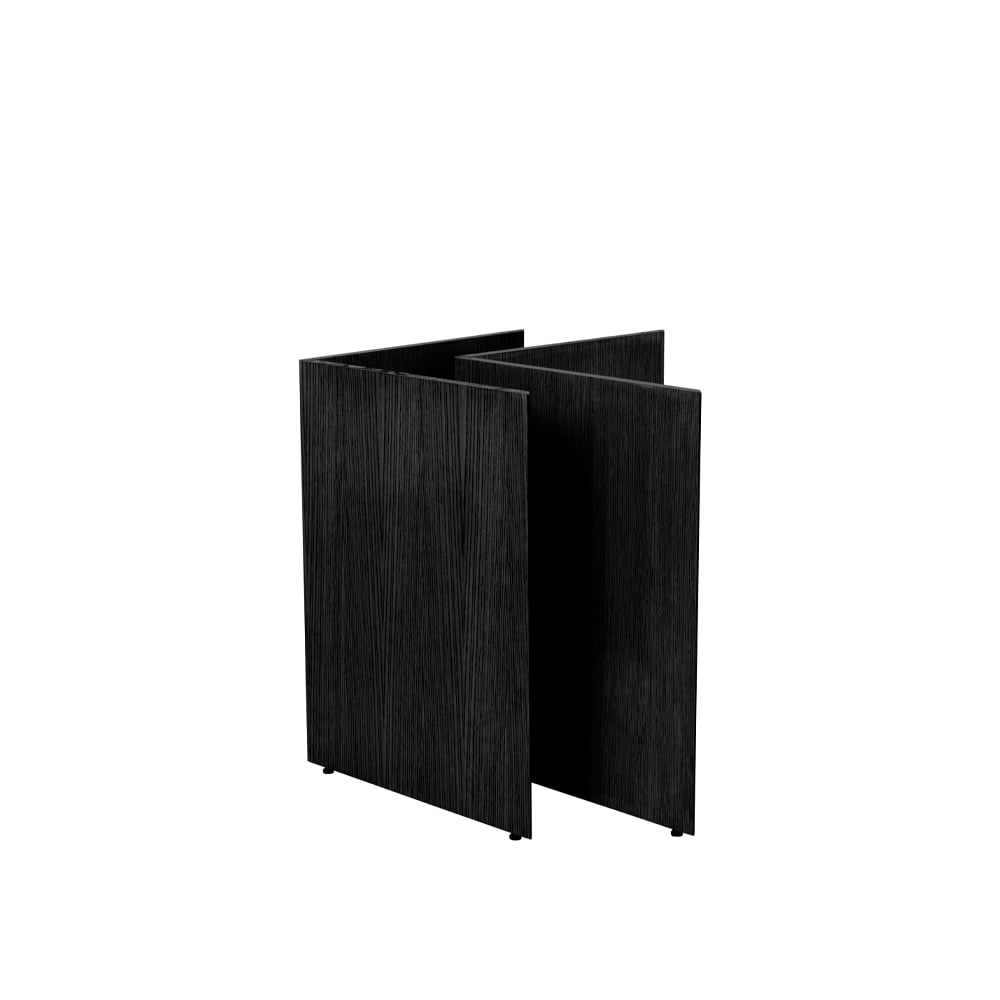 Ferm Living Mingle table legs 2 pack Black, w68 | Scandinavian Design | Black