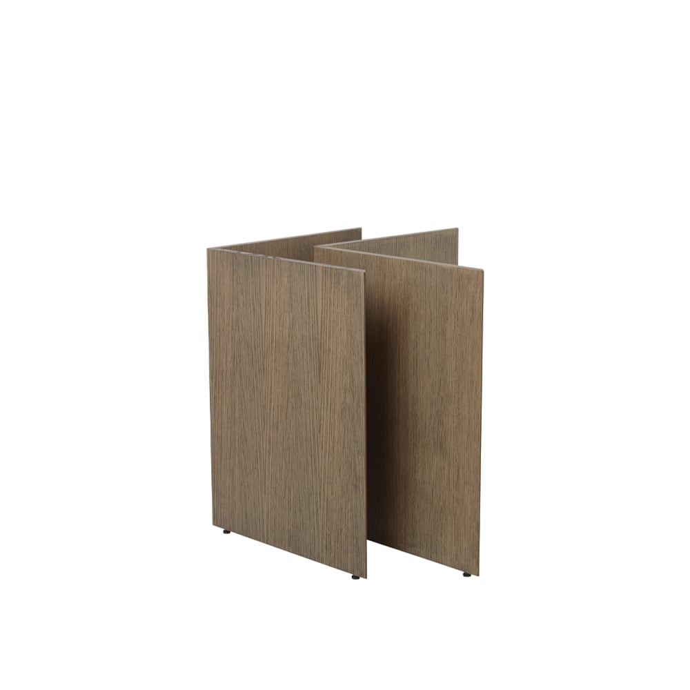 Ferm Living Mingle table legs 2 pack Oak dark stained, w68