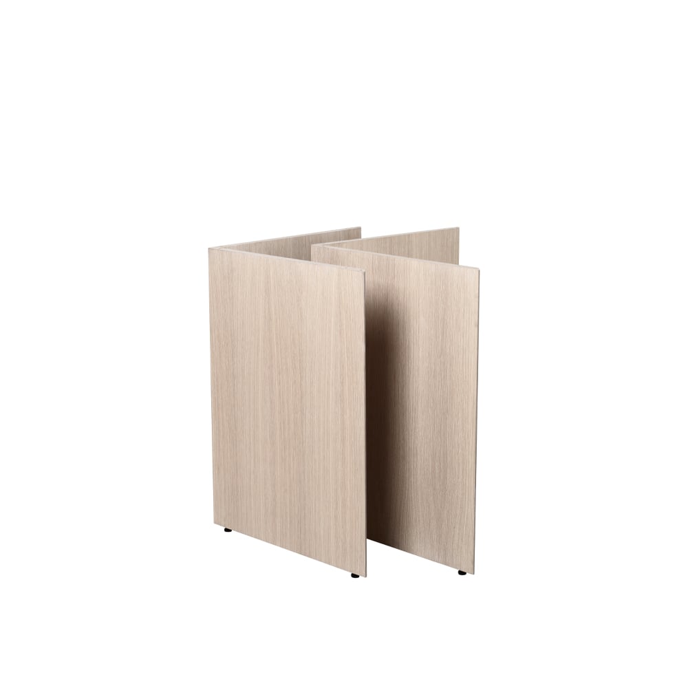 Ferm Living Mingle table legs 2 pack Oak natural veneer, w68