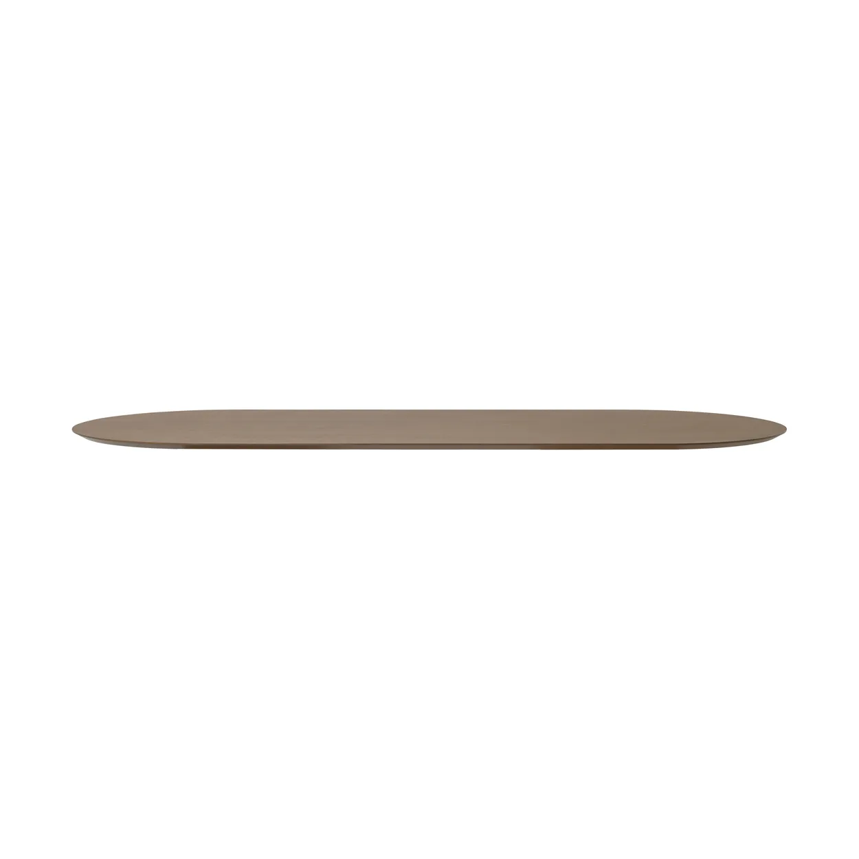 Ferm Living Mingle tabletop oval 220x90 cm Dark stained oak