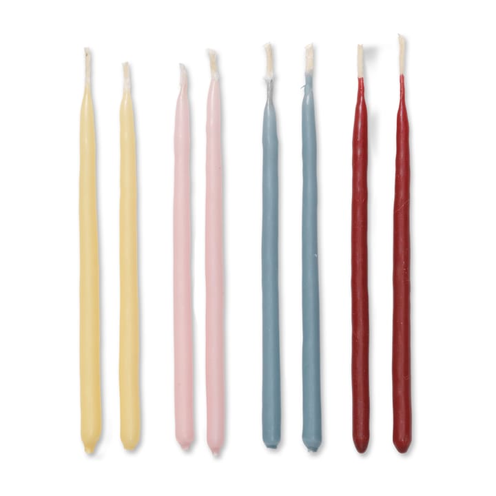 Miniature candle 24-pack 10 cm - Whimsical Blend - ferm LIVING