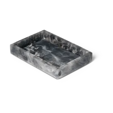 Mist decorative tray 10x15 cm - Charcoal - Ferm Living