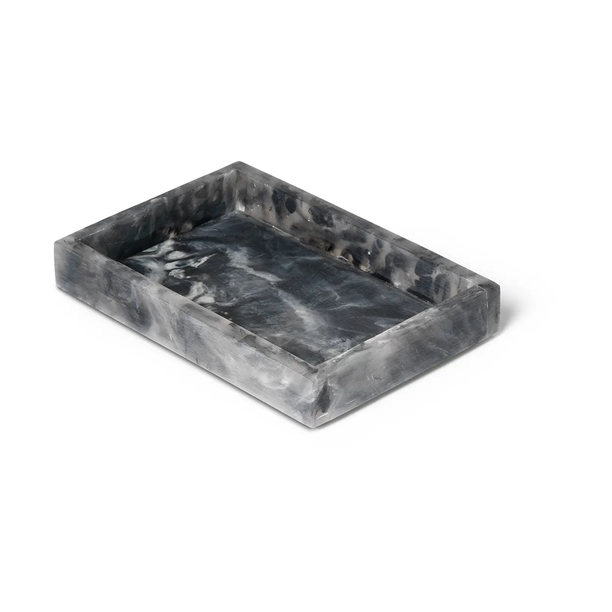 Ferm Living Mist decorative tray 10x15 cm Charcoal | Scandinavian Design | Trays | Grey