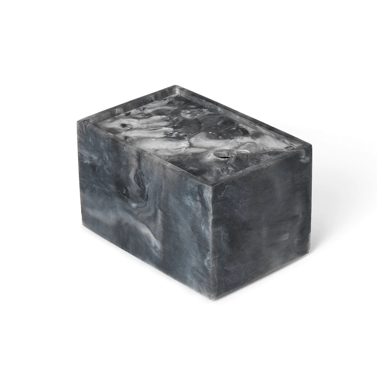 Ferm Living Mist storage box 10x15 cm Charcoal | Scandinavian Design | Boxes & jars | Grey