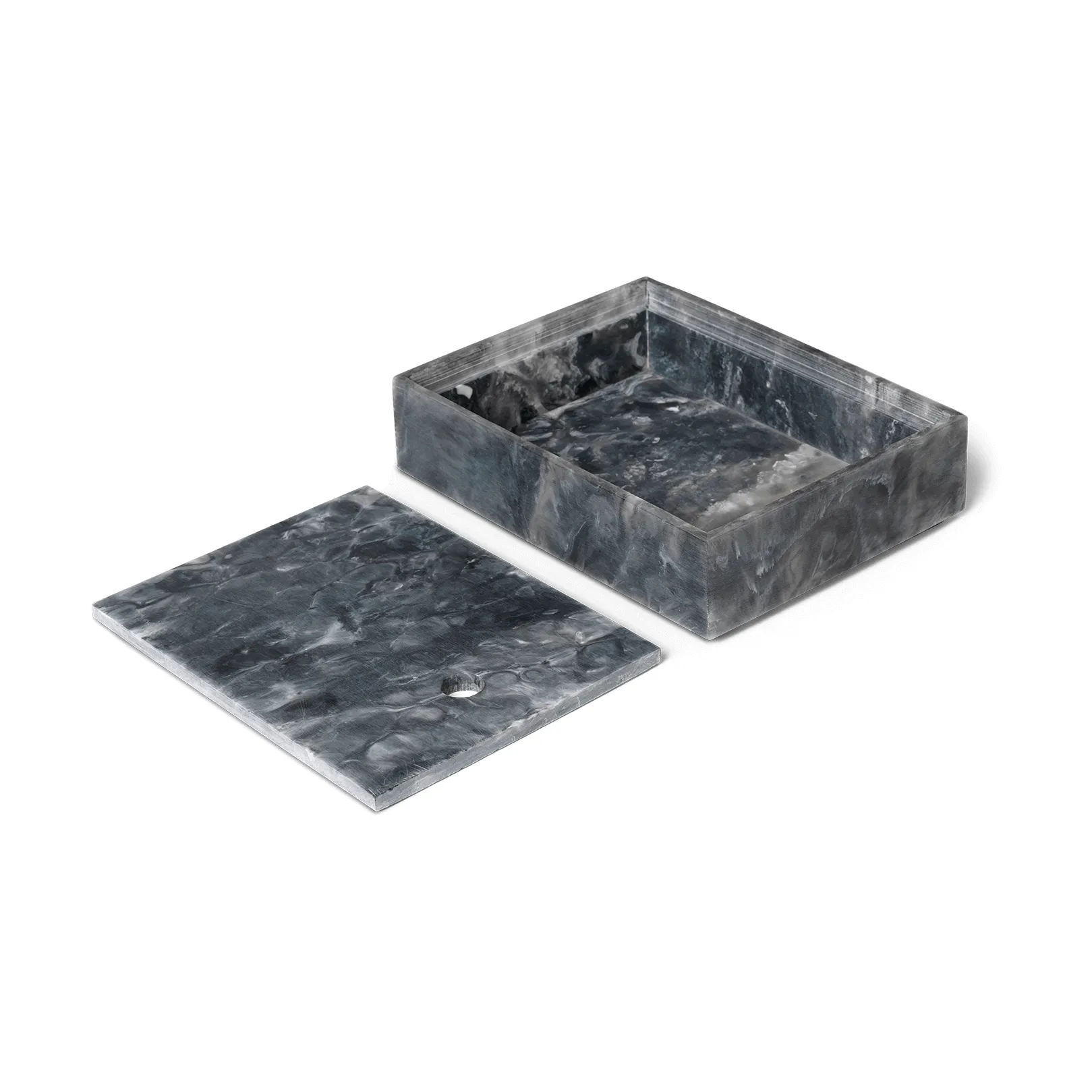 Mist storage box 15x20 cm, Charcoal Ferm Living